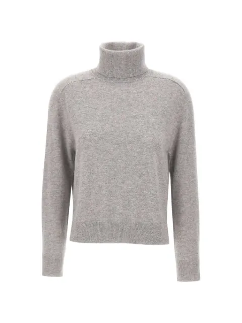 SWEET CASHMERE ribbed-turtleneck cashmere sweater Grey 54702527CGRISCHINE