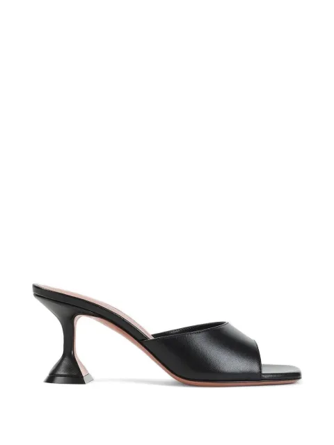 Amina Muaddi Lupita open-toe sandals Black AMC9S332718