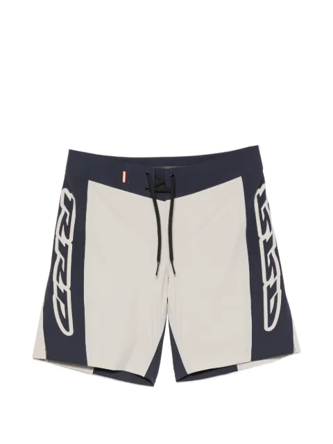RRD logo-print panelled surf shorts Grey 26367