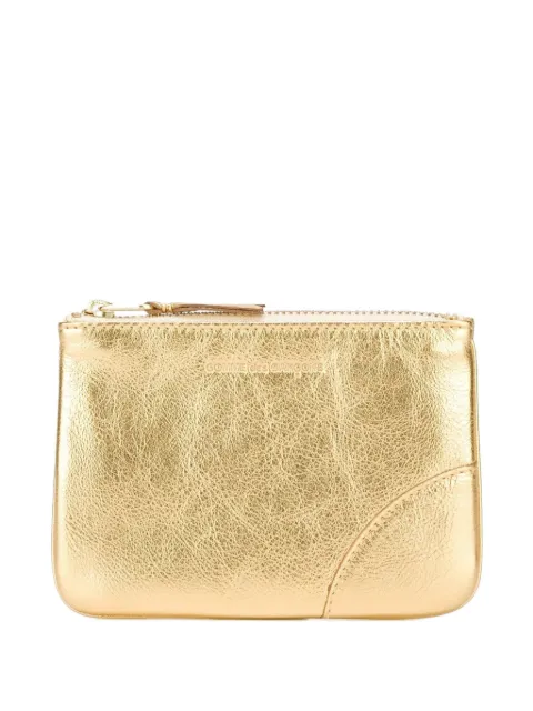 Comme Des Garçons Wallet leather wallet Gold ASA8100G00GOLD