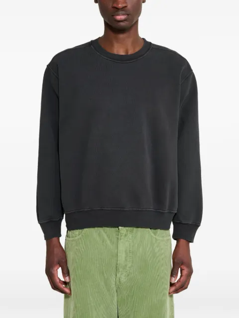 Lady White Co. Mini cropped sweatshirt Grey LWSW512PIGMENTCHARCOAL