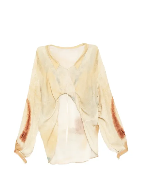 YANGKEHAN 3 Stars and Moon blouse Neutrals YKH26STOP442F