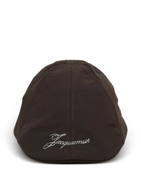 Jacquemus Le Beret Baluchon beret Brown SS26ACM00732