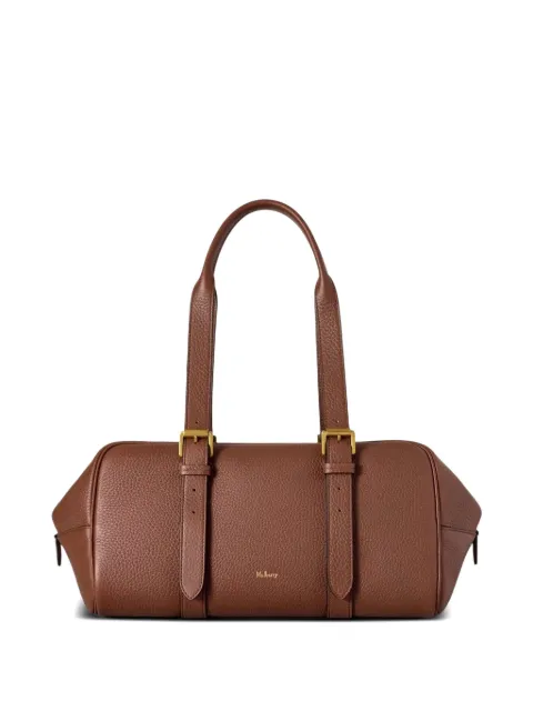 Mulberry Boston buckle-strap tote bag Brown HH0021736G222