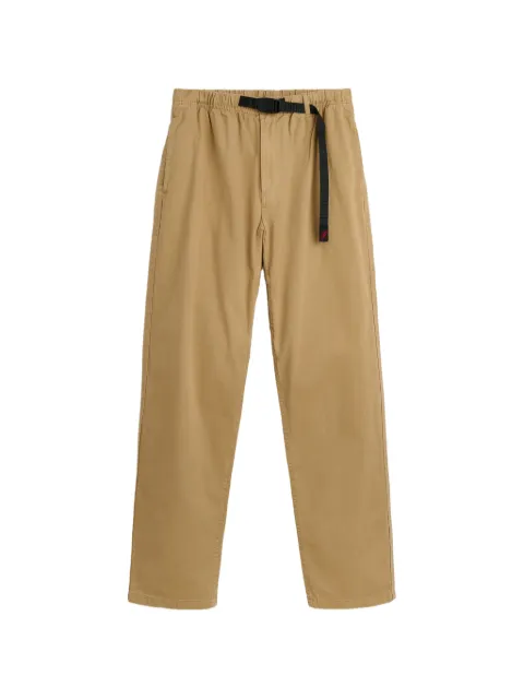 Gramicci belted cotton trousers Brown G102OGT001