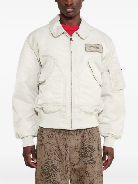 Alpha Industries CWU-45 Heritage bomber jacket White 10010210