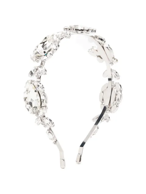 Self-Portrait crystal-embellished headband Silver PF26642HSL