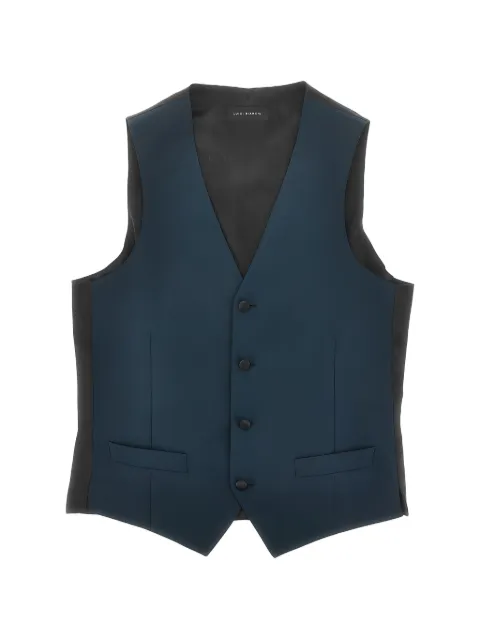 Luigi Bianchi single-breasted waistcoat Blue 1331641701