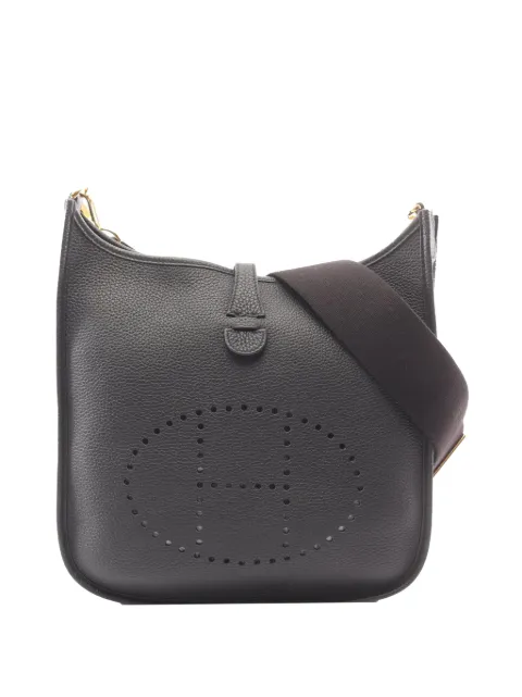 Hermès Pre-Owned 2023 Clemence Evelyne III 29 crossbody bag Black V2K8JUQXV8XRF08K