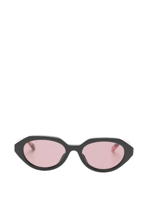 Gucci Eyewear Double G geometric-frame sunglasses Brown GG2178S