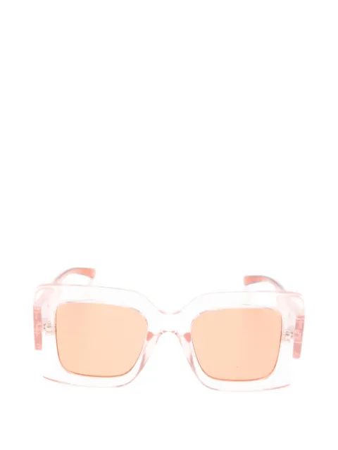 Gucci Eyewear Interlocking-G square-frame sunglasses Pink GG2025S