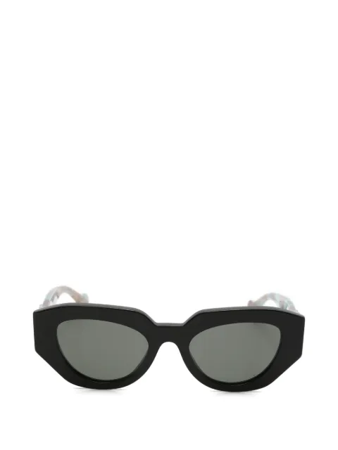 Gucci Eyewear Double-G geometric-frame sunglasses Black GG1421S