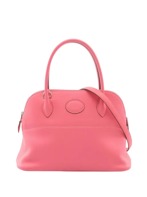 Hermès Pre-Owned 2018 Swift Bolide 27 satchel Pink B9KGWDS4HENO12RF