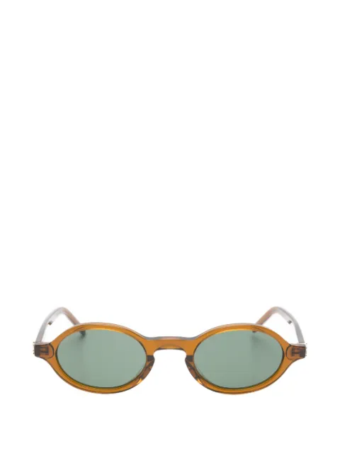Saint Laurent Eyewear oval-frame sunglasses Brown SLM161