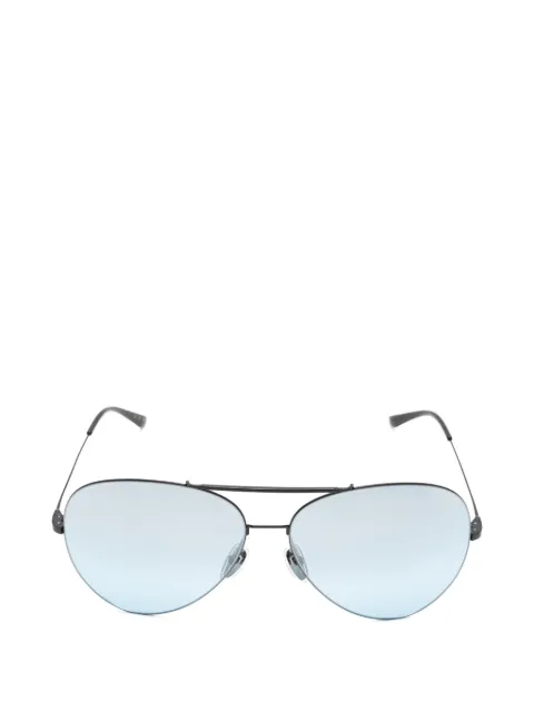 Gucci Eyewear double-bridge pilot-frame sunglasses Black GG2172S