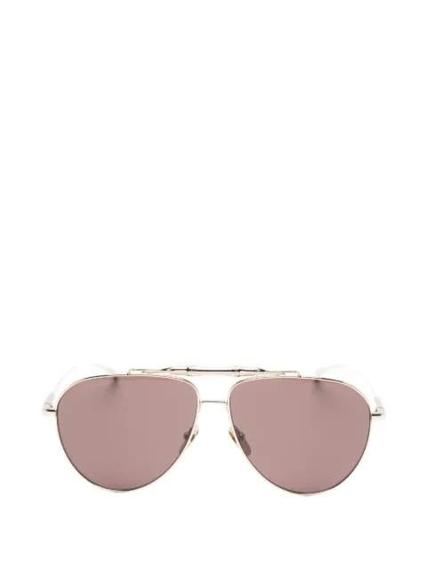 Gucci Eyewear Bamboo pilot-frame sunglasses Gold GG2064S