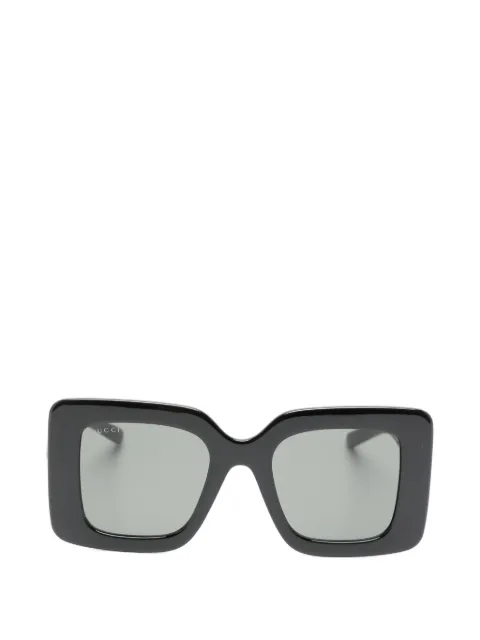 Gucci Eyewear Interlocking G square-frame sunglasses Black GG2025S