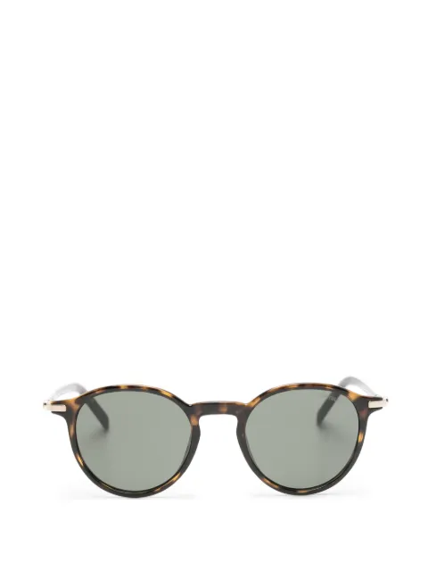 Montblanc round-frame tortoiseshell-effect sunglasses Brown MB0461S