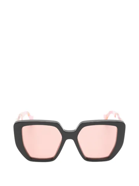Gucci Eyewear geometric-frame sunglasses Pink GG0956S