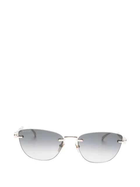 Gucci Eyewear Bamboo cat-eye sunglasses Gold GG2063S