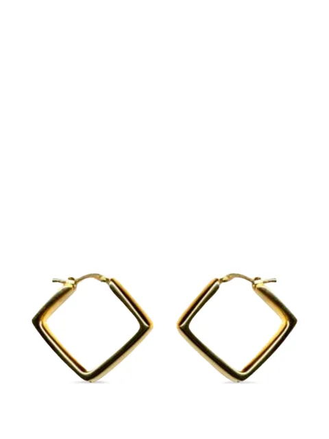 Lisa Nik square-hoop earrings Gold HPSQY580