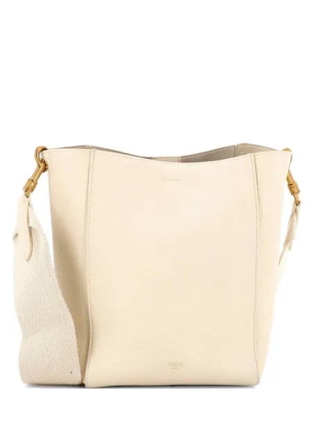 Celine Pre-Owned Sangle Seau Bag Calfskin Small shoulder bag Neutrals RR7M90M0EN2G3ZV0