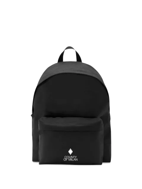 COUNTY OF MILAN logo-print backpack Black COMAS260301
