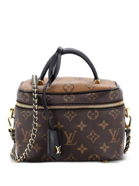 Louis Vuitton Pre-Owned Vanity Handbag Reverse Monogram Canvas PM satchel Brown W62ZX31SB9KONCL7
