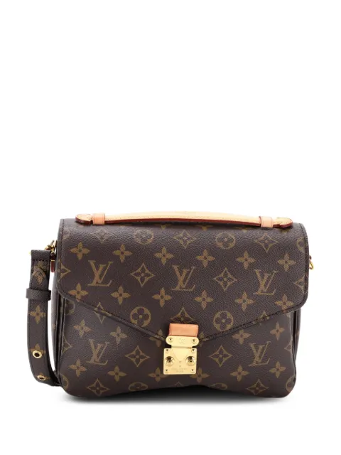Louis Vuitton Pre-Owned Pochette Metis Monogram Canvas crossbody bag Brown D4F146DP0ZYXBHE0