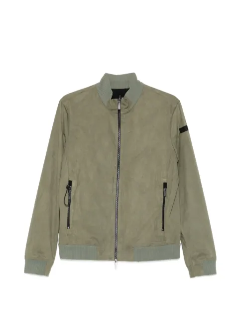 RRD suede-effect zip-up jacket Green 26019