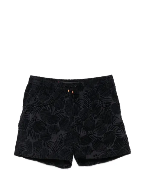 RRD floral-print drawstring shorts Blue 26351