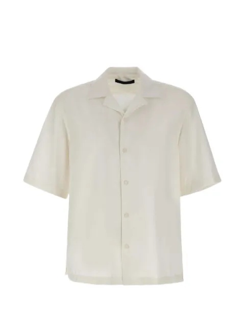 BOSS short-sleeve oversized shirt White 50564447