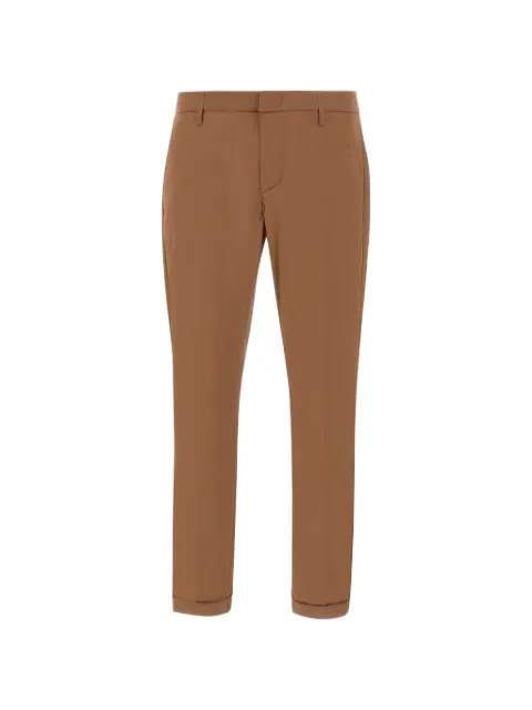 DONDUP Gaubert slim-fit trousers Brown UP235PS0020002