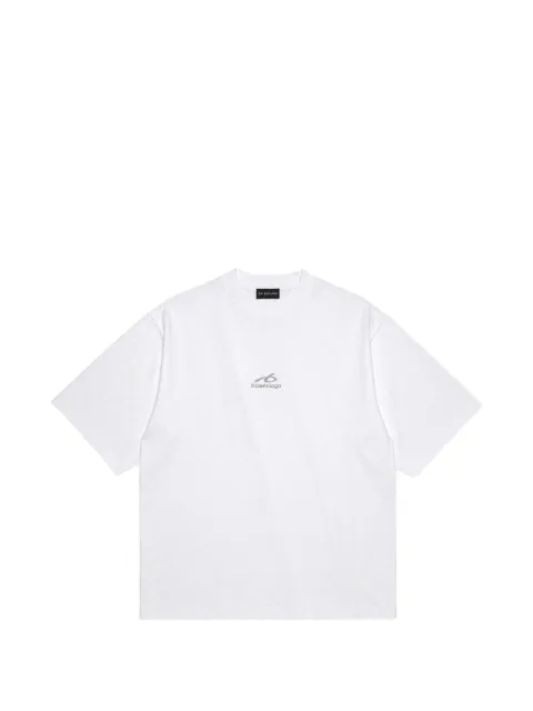 Balenciaga Bodies logo-print T-shirt White 764235TUVO