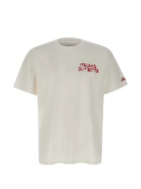MC2 Saint Barth Portland Italians Do It Better T-shirt White PRL0002