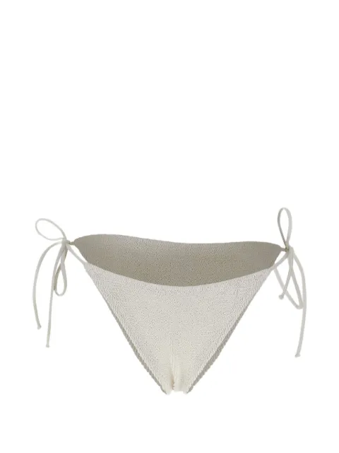 MC2 Saint Barth Virgo crinkle bikini bottoms White VIR0008