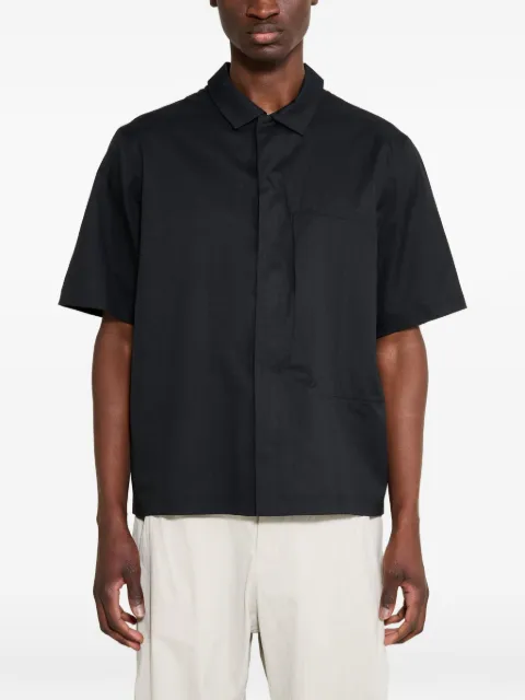 Veilance Demlo short-sleeve shirt Black X000010604