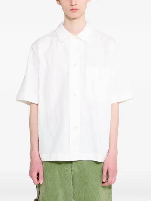 Margaret Howell PJ short-sleeve shirt White MHSH0516S26MPU