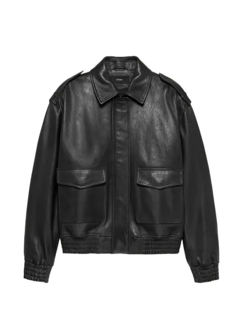Arma Astra leather jacket Black 010L2610