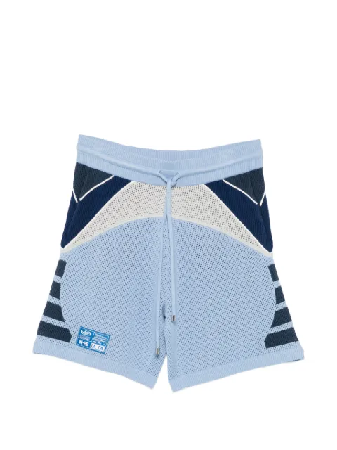 AMIRI elastic-waistband shorts Blue AMBMSO1098