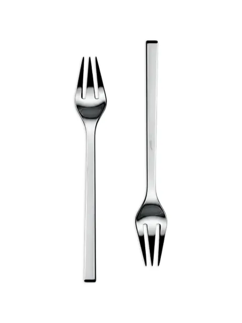 Alessi Colombina salad forks Silver 008FM0612