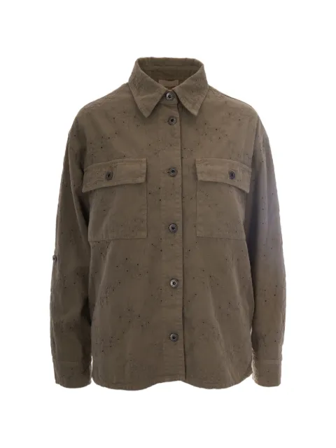 LIU JO broderie-anglaise shirt Green WA6279T447A