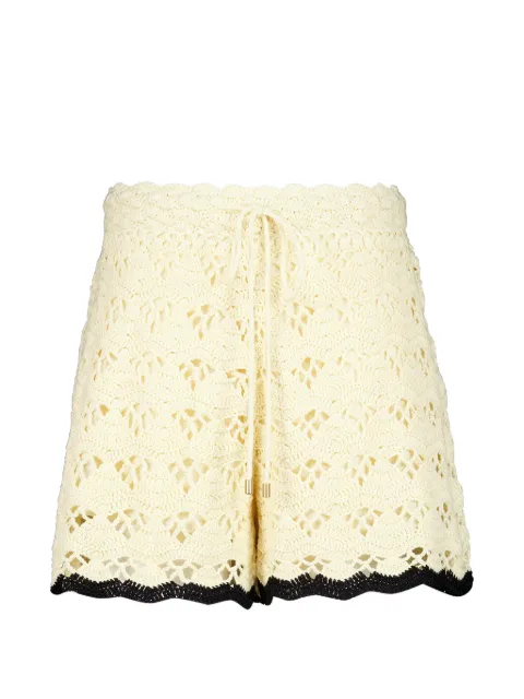 ZIMMERMANN Aster shorts Neutrals 9493ASS261