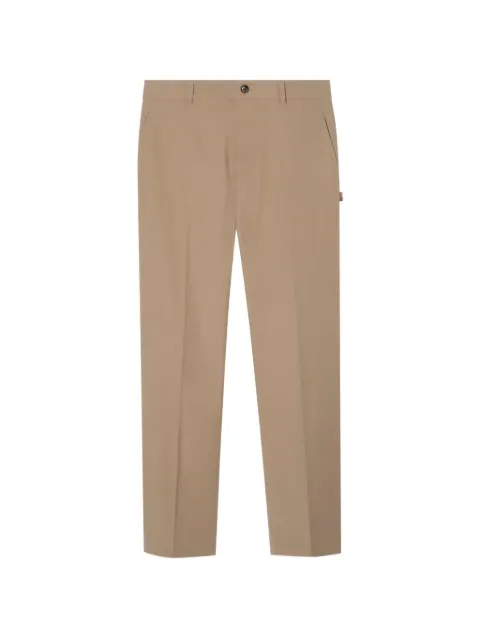 Burberry cotton twill chinos Neutrals 8127219