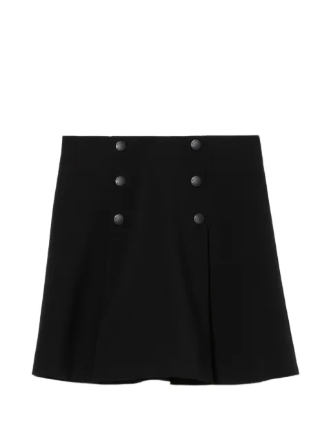 Claudie Pierlot short flared skirt Black CFPJU00924