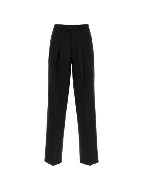 Givenchy pleated wool-blend trousers Black BM51NF100H