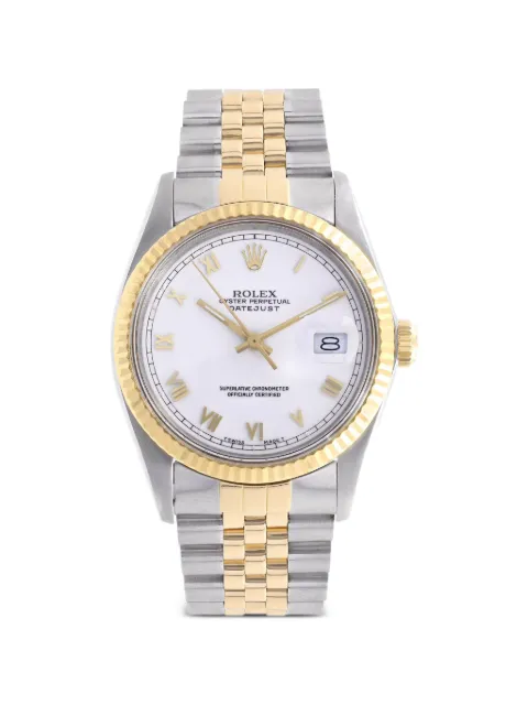 Rolex Datejust 36mm watch White 16013