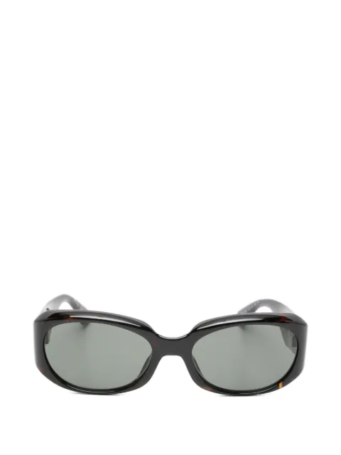 Saint Laurent oval-frame sunglasses Black SL868