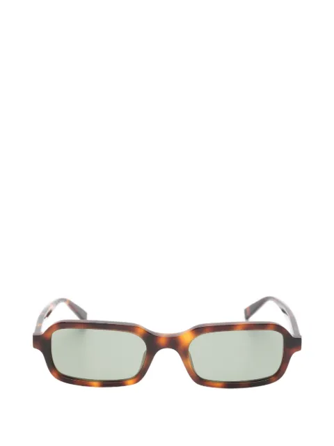 Saint Laurent Eyewear rectangle-frame sunglasses Brown SL908