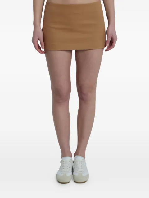 The Frankie Shop Hera mini skirt Neutrals SKFS22035211